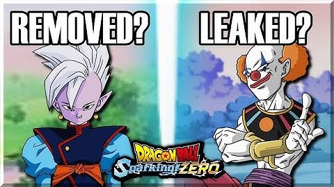 Sparking Zero is MISSING Characters