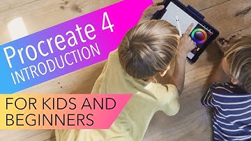Procreate 4 Tutorials for Beginners and Kids - Introduction (1st Tutorials)