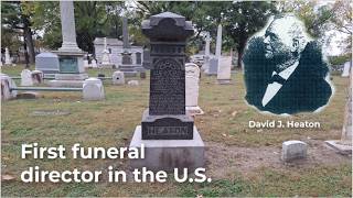 Grave of the first undertaker in America