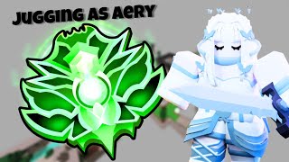 Cooking as AERY in Ranked... (Roblox BedWars)