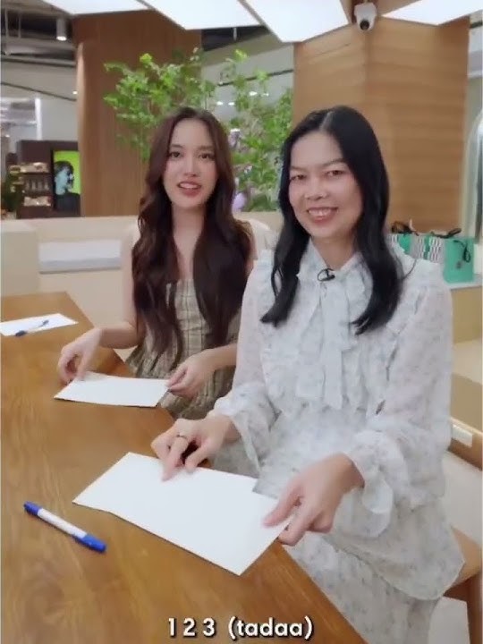 Now we know where's Freen got her comedian side from🤭55555555 #ctwxfreenandmom #srchafreen