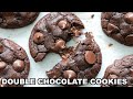 How to make the BEST Double Chocolate Cookies