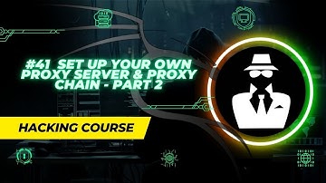 #41  Set Up Your Own #ProxyServer &ProxyChain   Part2 #cybersecurity #ethicalhacker #hackers #hacker