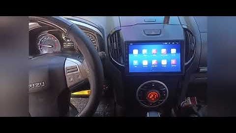 android headunit with 360camera view/isuzu MUX