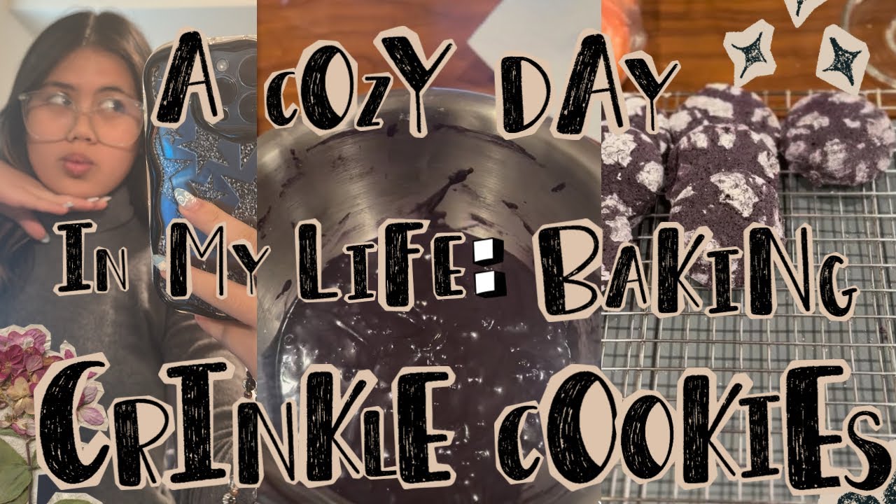 Baking Crinkle Cookies + A Calm Morning