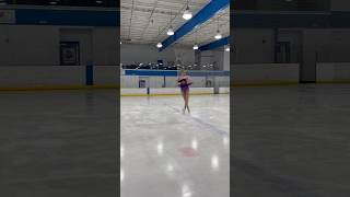 double axel in my new short dress!!! #skating #iceskate #iceskater #ice screenshot 3