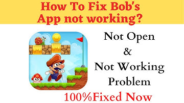 How to Fix Bob
