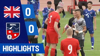 British Army Vs Nepal Football Match Highlights 2024 screenshot 2