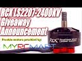 MyRCMart RCX LS2207-2400KV Giveaway: Winner Announcement!!