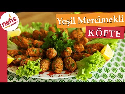 Video: Yeşil Mercimek Köfte