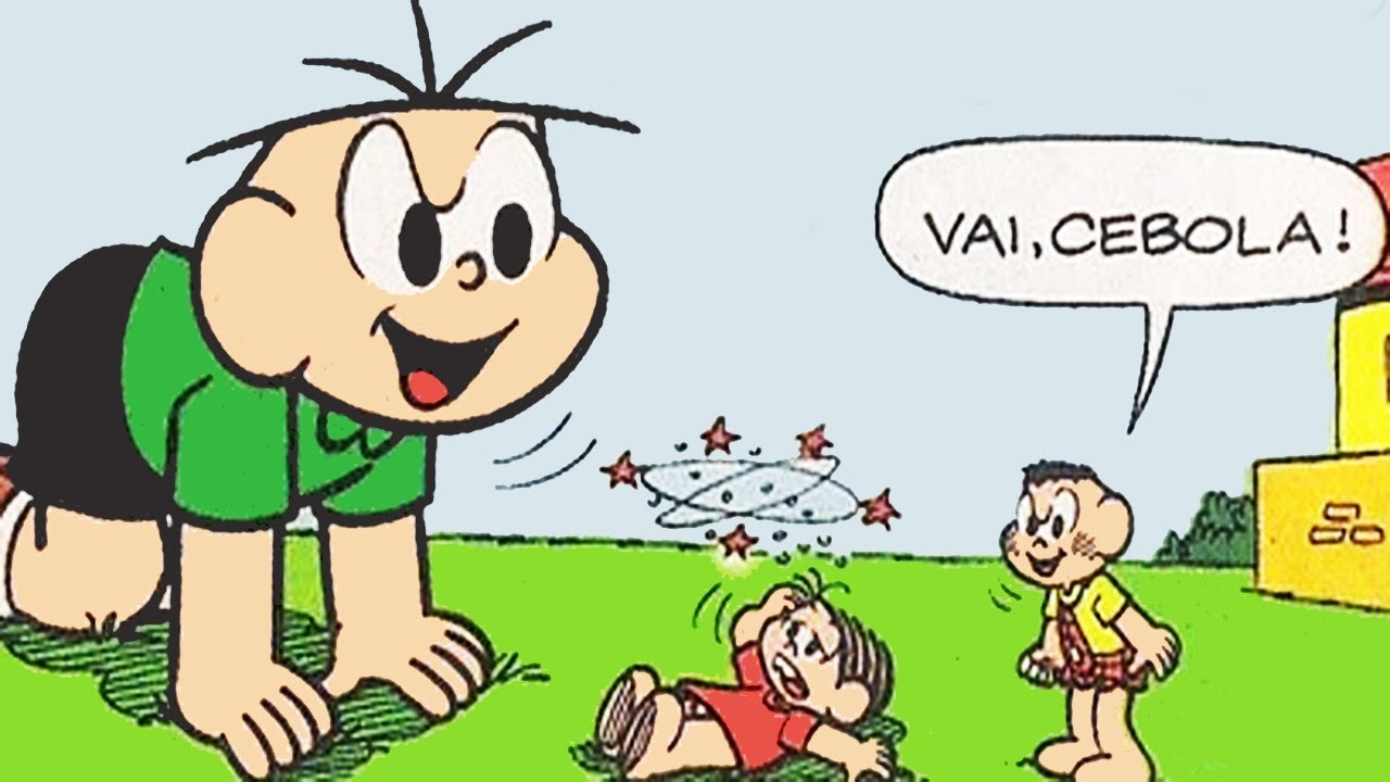 O CEBOLINHA FICOU GIGANTE