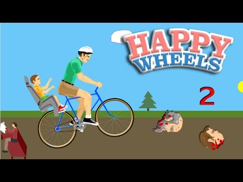 [EP.2]Happy Wheels |  อย่าร้องไห้นะลูก พ่อมาช่วย zbing z