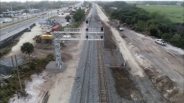 Brightline and FEC track re-alignment at the Cocoa Curve