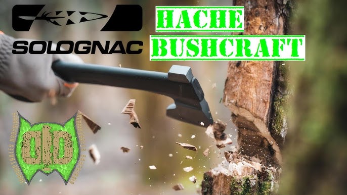 Hachette bushcraft acier trempé avec kit cuir artisanal.Entièrement fait à  la main - Hachette (8088567)