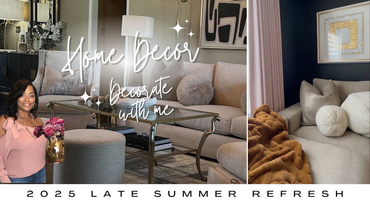 Modern Glam Transitional Living Room | Lounge-Office | Home