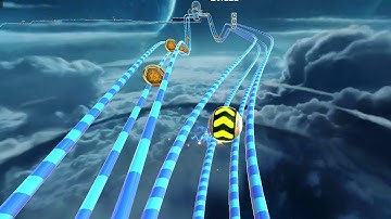 Space Rolling Balls Race 3D Gameplay Android iOS Game 49