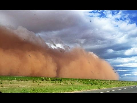 Incrível Tempestade de Areia na Bahia ( Sand Storm )