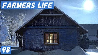 Farmer's Life - ЗИМА.  Продаю УРОЖАЙ.  Продаю СПИРТНОЕ. Задание с МИНАМИ. КОШКА и СОБАКА в ДОМЕ # 98