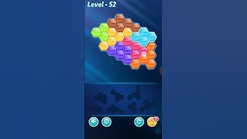 Block Hexa Puzzle Advanced Level 52 Walkthrough