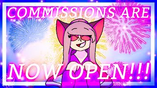 ART COMMISSIONS ARE NOW OPEN! // See description