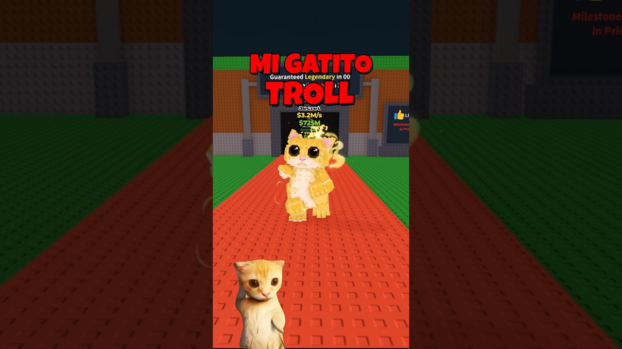 New Mi Gatito TROLL😂 STEAL ALL BRAINROTS😱 