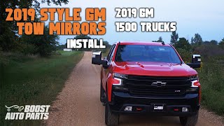 2019 GM Towing Mirror Upgrade  Add Lighting & Function  Chevy Silverado & GMC Sierra  Boost Auto