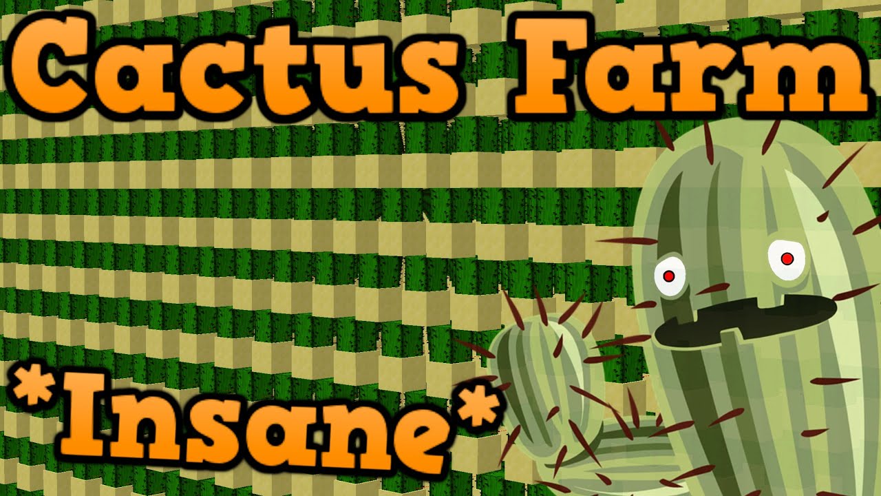 THIS CACTUS FARM IS INSANE! IT MAKES COINS! Hypixel Skyblock