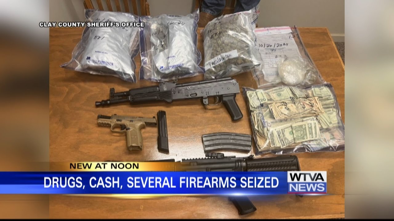 Big money drug bust leads to arrest in Clay County - YouTube