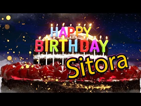 Happy Birthday Sitora!