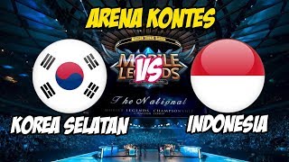 LIVE ARENA KONTES !! AYO INDONESIA BISA | INDONESIA VS KOREA SELATAN | 01/02/2018