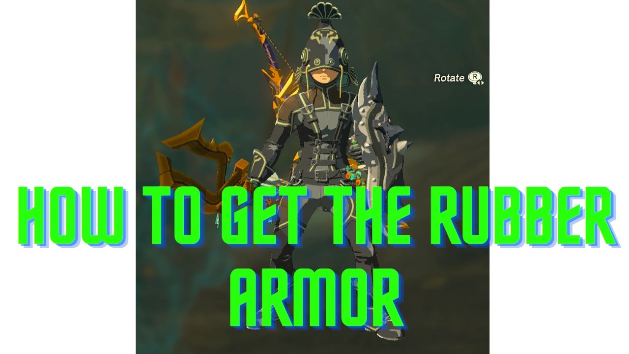 How to get Rubber Armor in totk YouTube