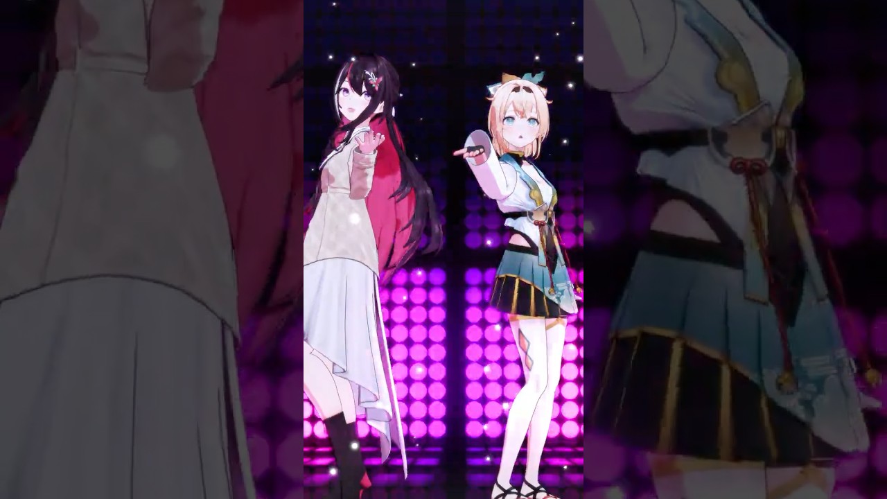 【MMD】#lollipop #micomet #hololive#dance #shorts #風真いろは#AZKi