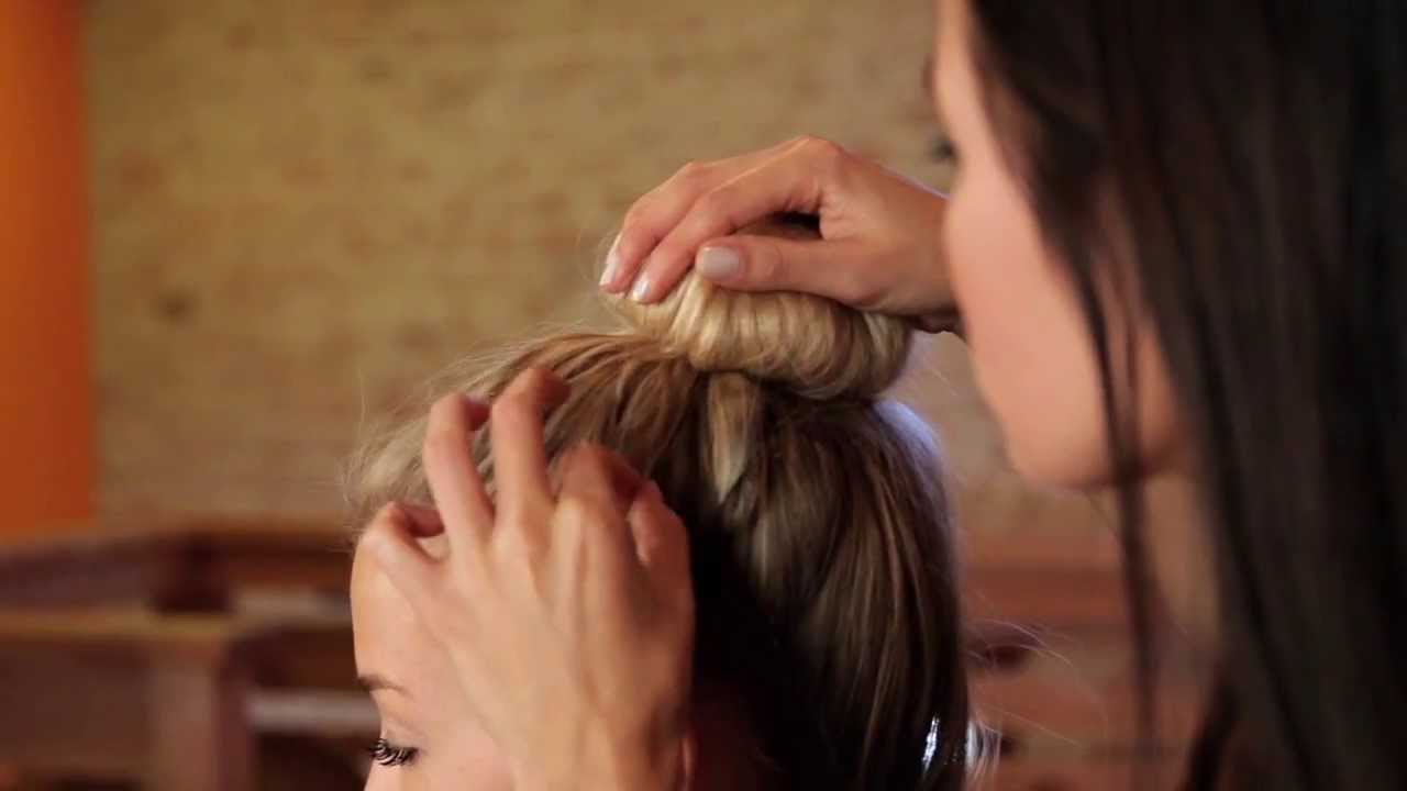 8. Faux Hair Donut for Blonde Hair Updos - wide 3