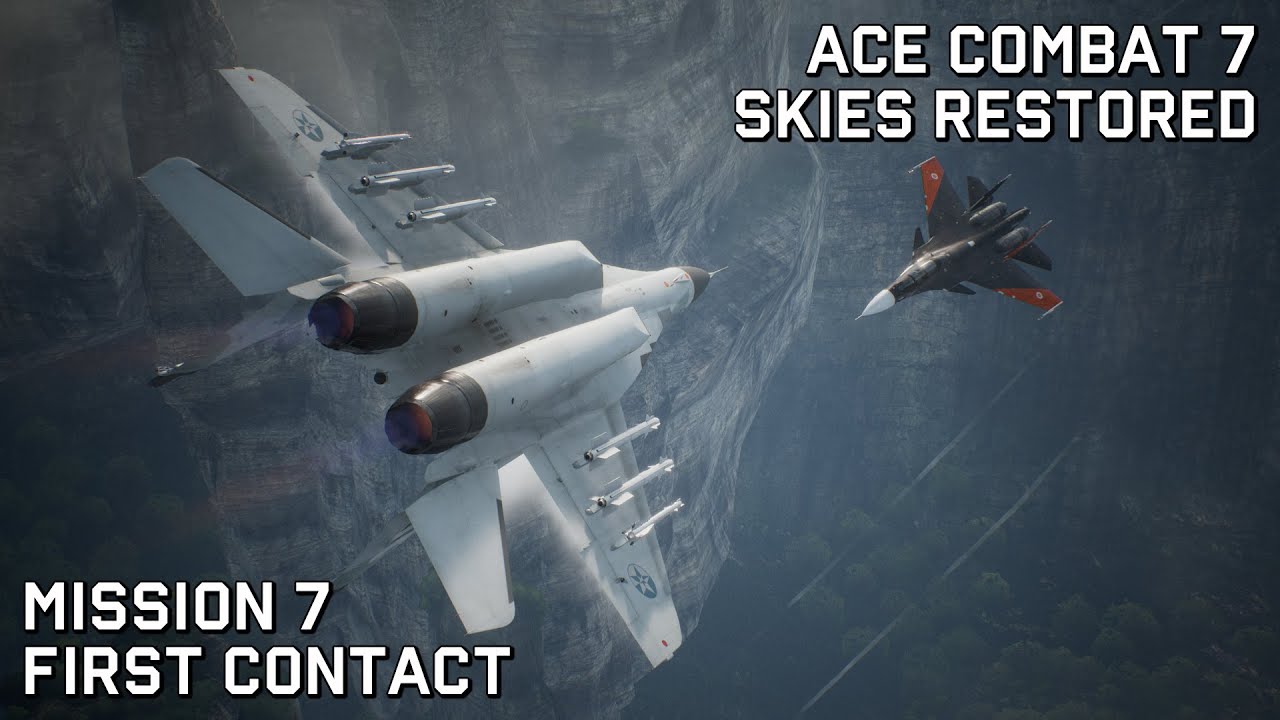 Ace Combat 7 Ace Difficulty Rewards Ace Combat 7 Skies Restored: Mission 7 - First Contact (Ace Difficulty