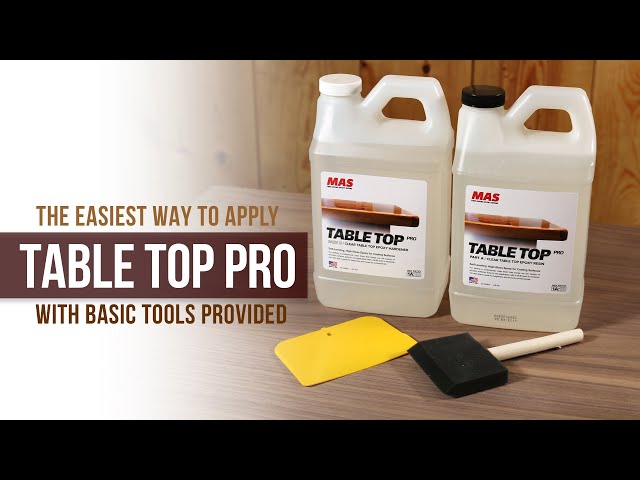 MAS Table Top Pro Epoxy FAQ