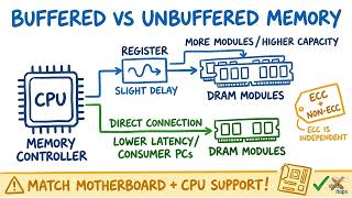 ECC And Buffered Memory Types | CompTIA A+ 220-1201 and 220-1202