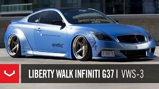 Infiniti G37 Liberty Walk | Vossen X Work Wheels | VWS-3