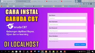 1. How to Install Garuda CBT on Localhost - CBT Application, Report Processing & E-Learning [FREE]