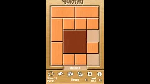 Klotski Simple Level 2/14 Par solution