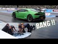 1400BHP LAMBORGHINI HURACAN BREAKS ON LAUNCH