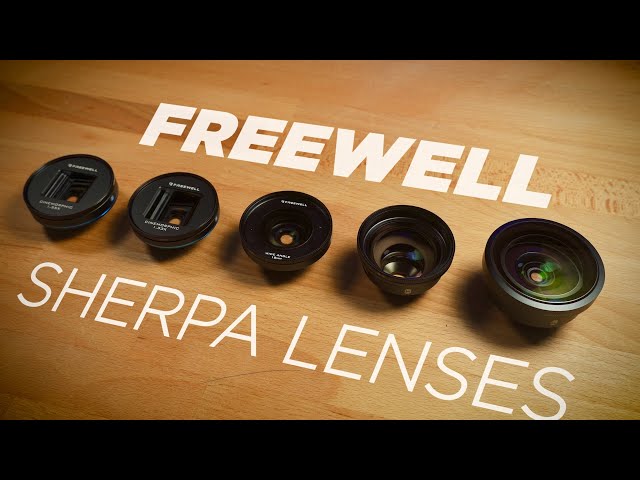 FIRST LOOK! | New Freewell Lenses for iPhone & Android - YouTube