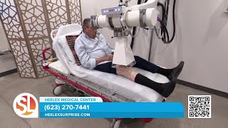 Heelex Medical Center can treat foot and ankle pains with low-dose radiation therapy