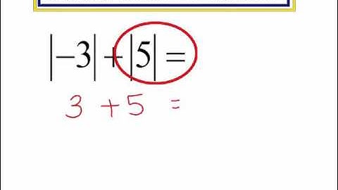 Simplify Absolute Value Expressions