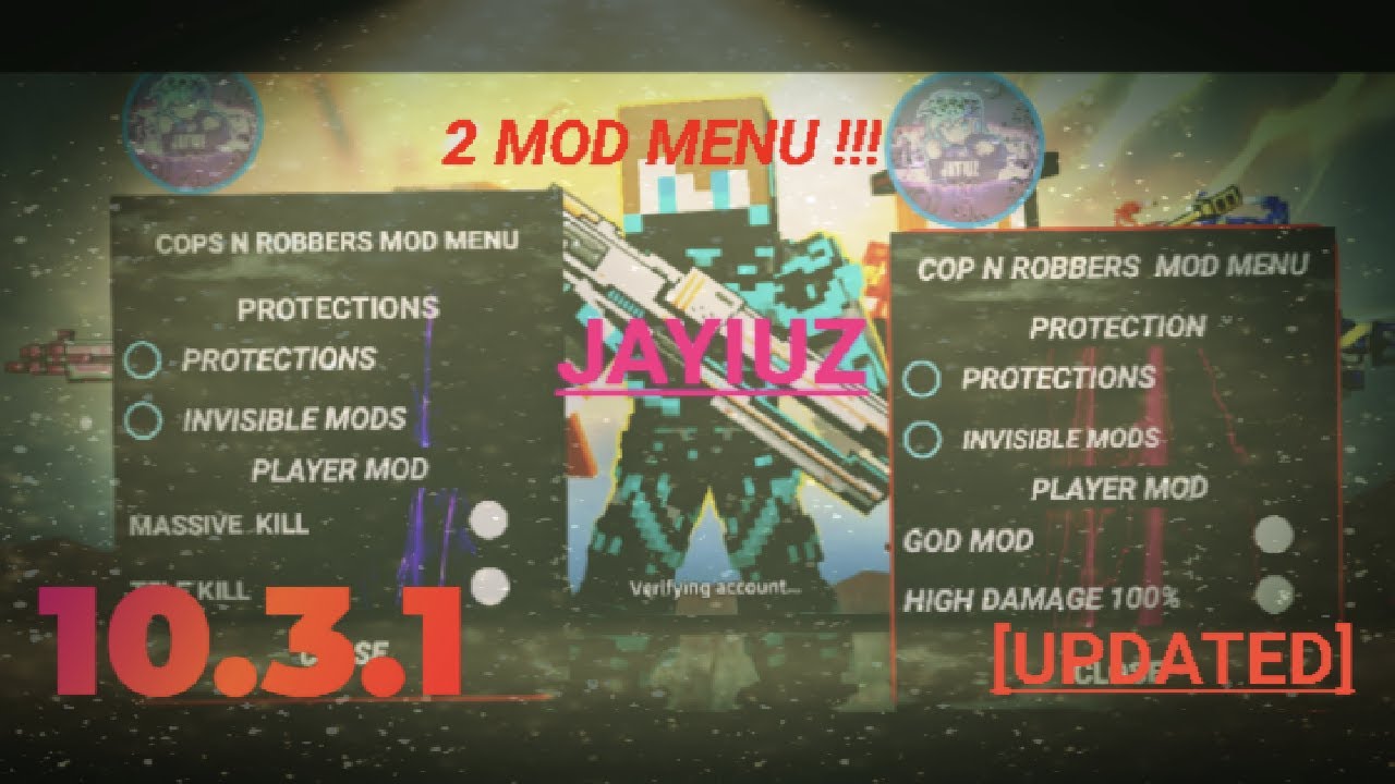 Updated Cops N Robbers 10 3 1 Mod Menu By Jayiuz Youtube