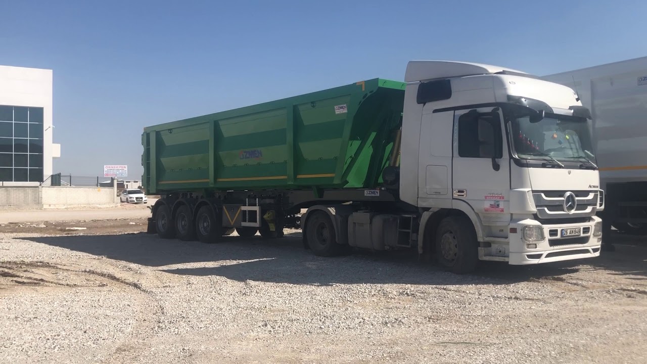 HURDA DAMPERİ - SCRAP METAL TIPPER SEMI TRAILER