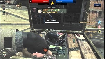 EGL7 : Call of Duty MW3 (PS3) : eNigma vs Infensus : WBR1 - Map 2 Part 2