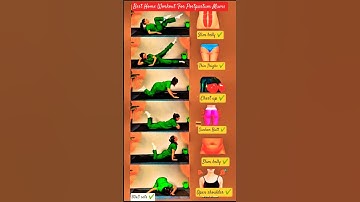 Exercises for a full body workout at home#shorts #weightloss #stomachworkout #abdominalworkout