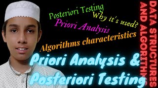 Priori Analysis & Posteriori Testing - DSA - Part - 2