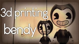 Making Bendy From Bendy And The Ink Machine Batim 3D Print Diy