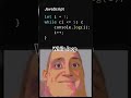 While Loop in 4 Programming Languages 🚀 #techshorts #python #code #memes